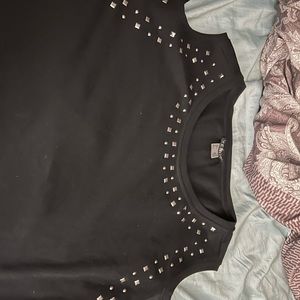 Venus women black 2x with silver embellishment